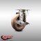 Service Caster 4 Inch 316SS High Temp Glass Filled Nylon Swivel Top Plate Caster with Brake SCC SCC-SS31620S414-GFNSHT-TLB - alternate 5